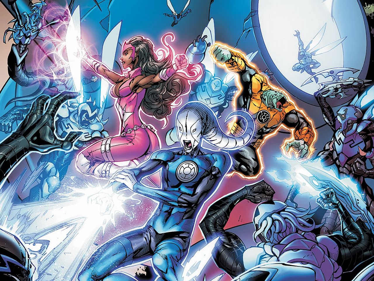 Blue Lantern Corps Wallpapers Wallpaper Cave