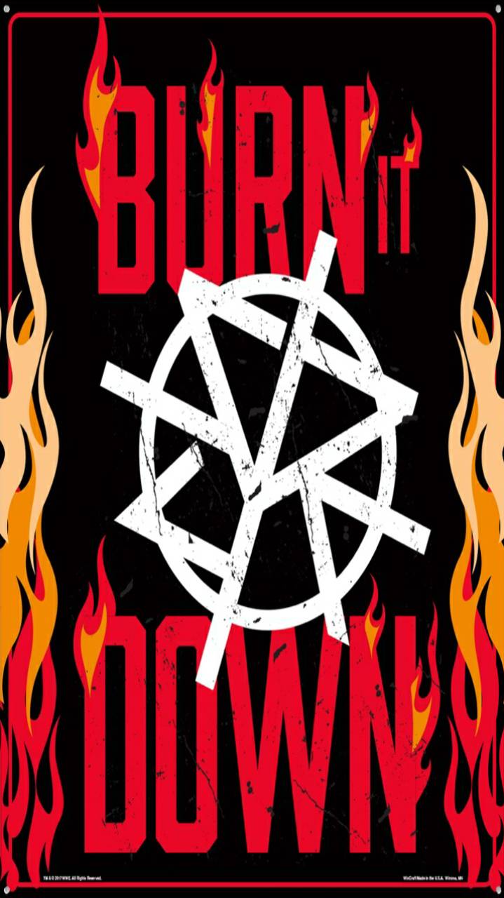 Seth Rollins Burn It Down Wallpapers Wallpaper Cave