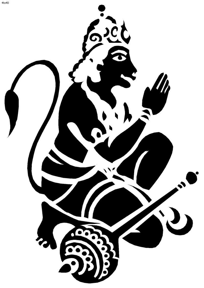 Hanuman Sketch Wallpapers Wallpaper Cave