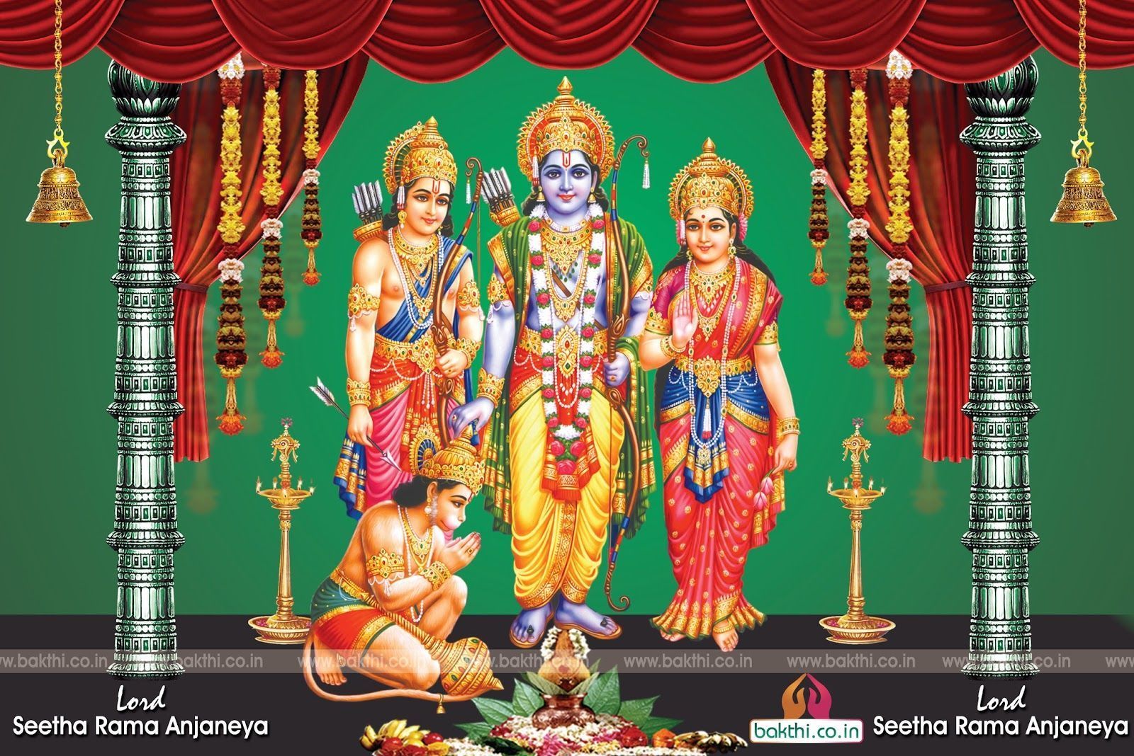 Ram Sita Hanuman Wallpapers Wallpaper Cave