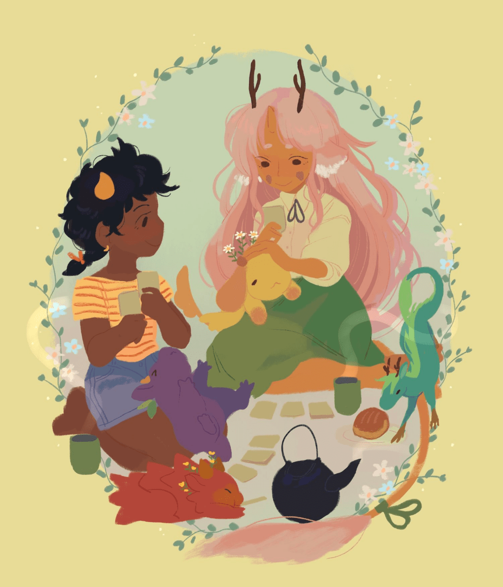 The Tea Dragon Society Wallpapers Wallpaper Cave