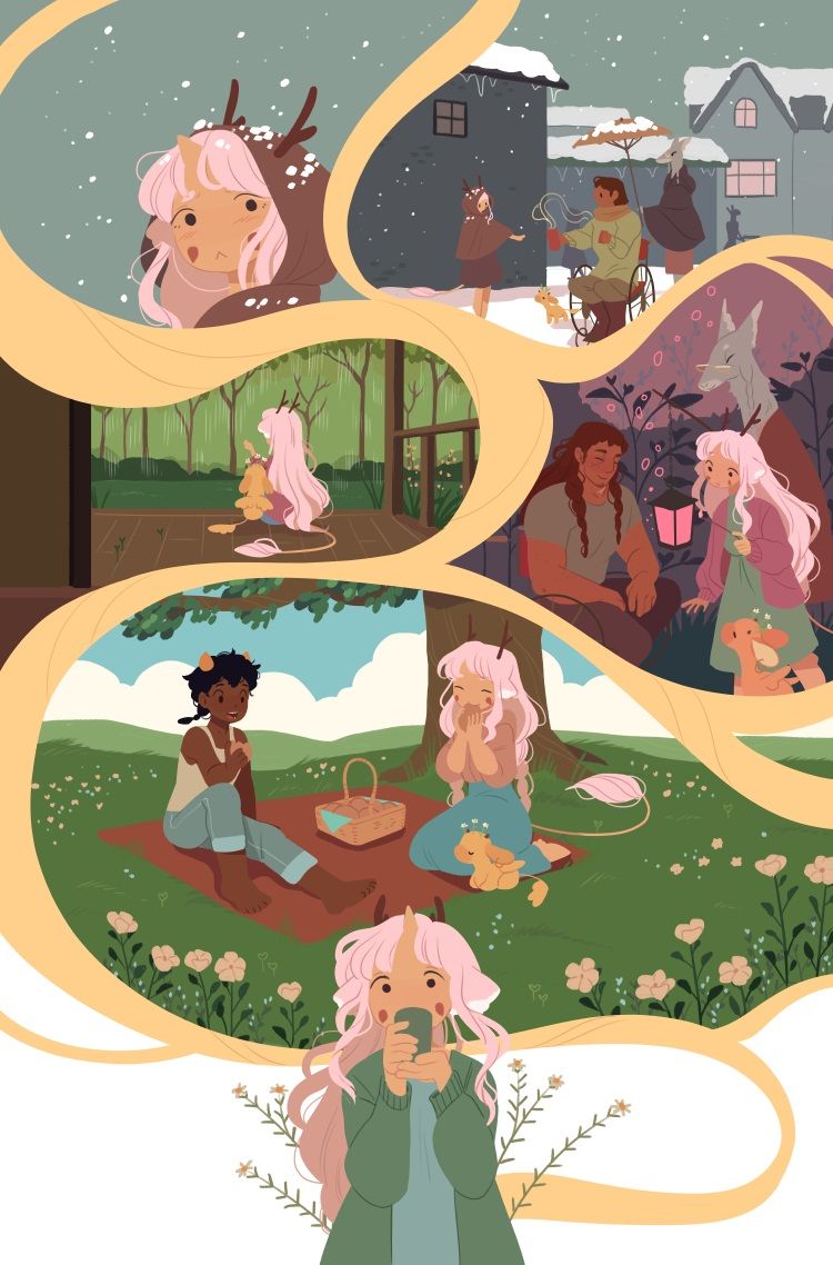 The Tea Dragon Society Wallpapers Wallpaper Cave