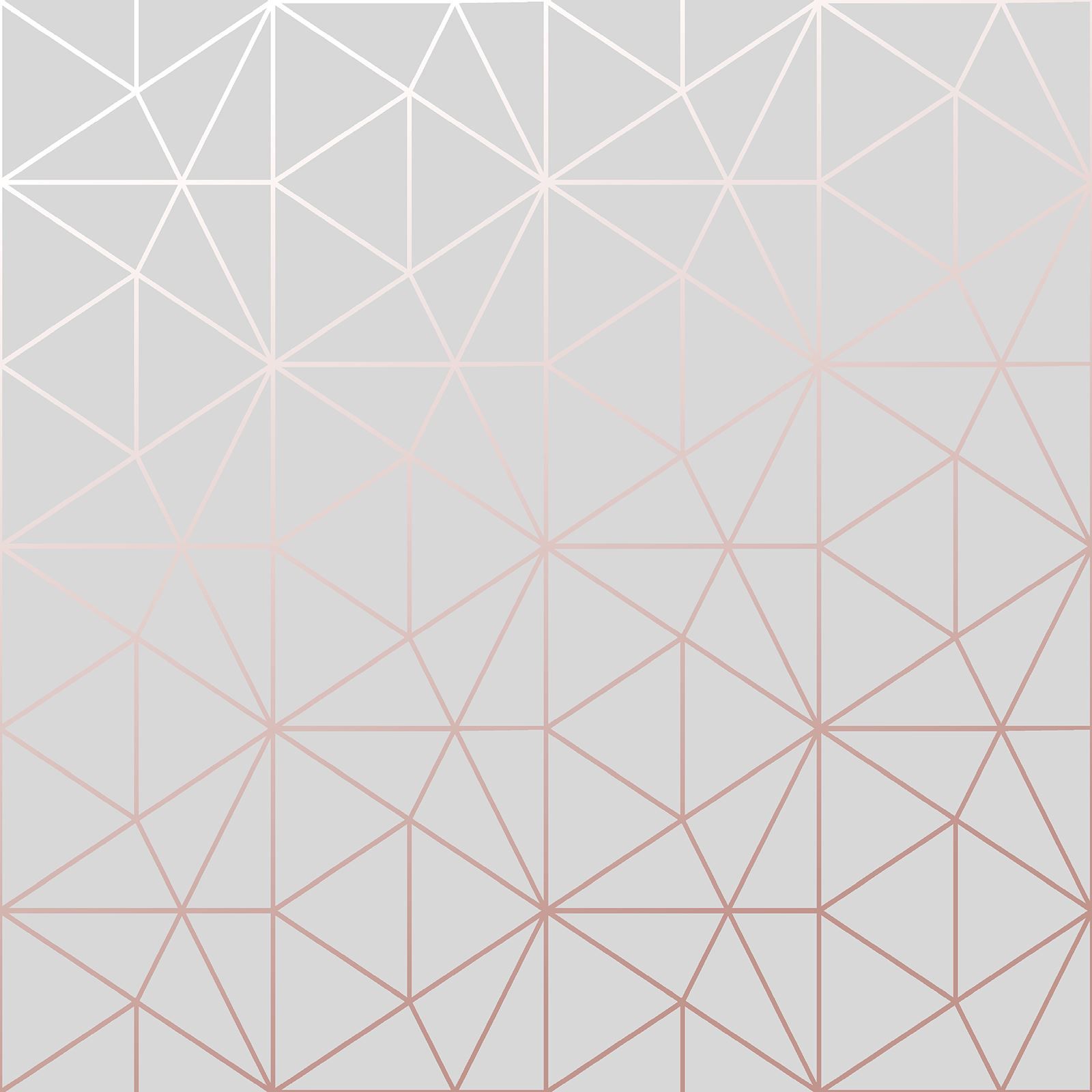 Rose Gold Geometric Wallpapers Wallpaper Cave
