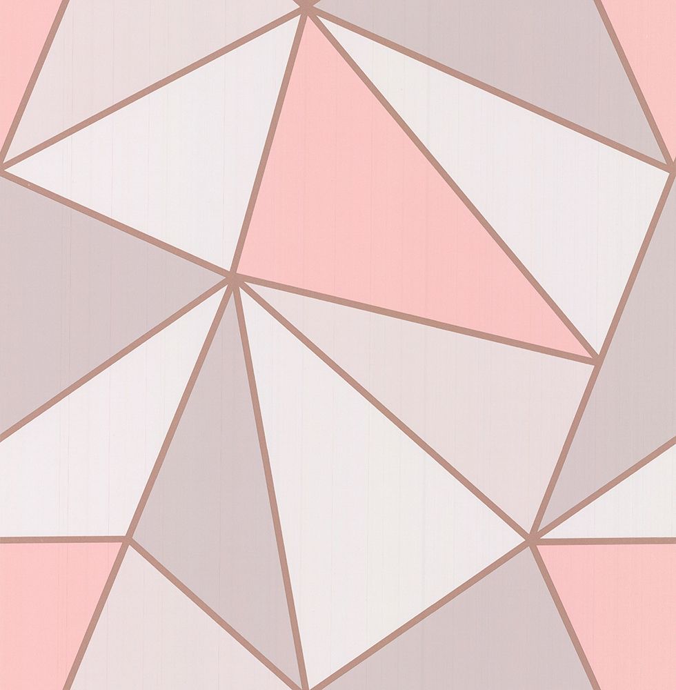 Rose Gold Geometric Wallpapers Wallpaper Cave