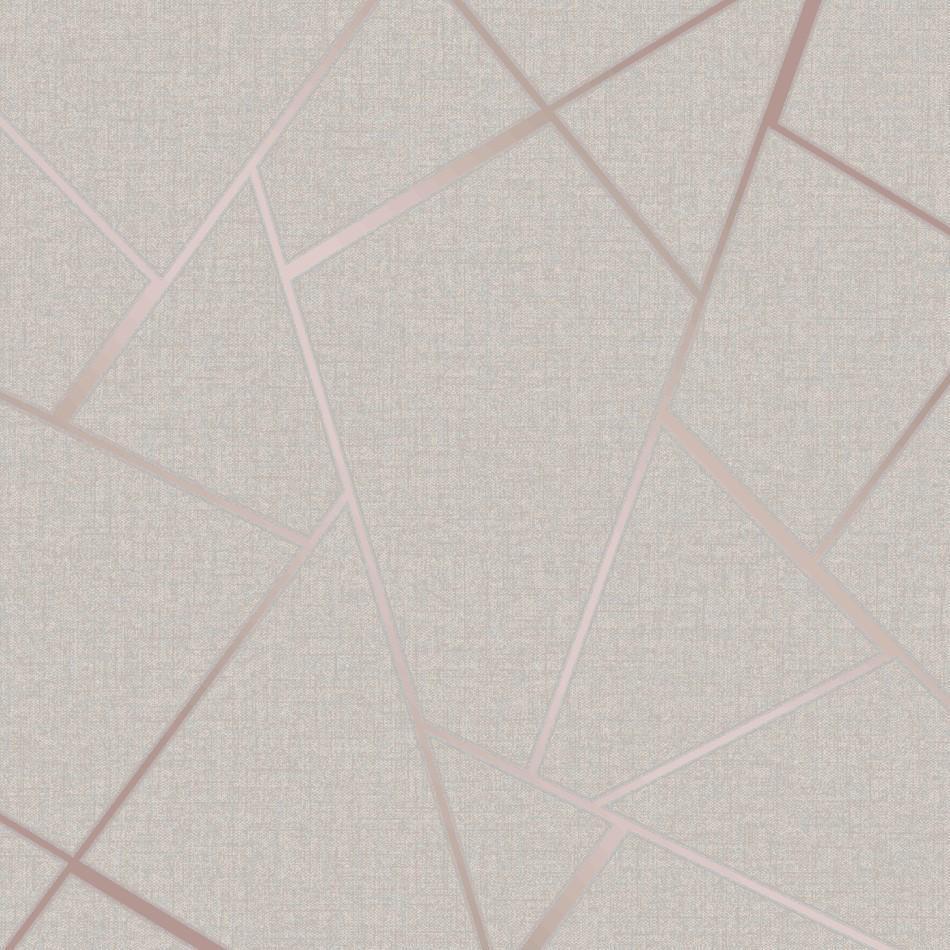 Rose Gold Geometric Wallpapers Wallpaper Cave
