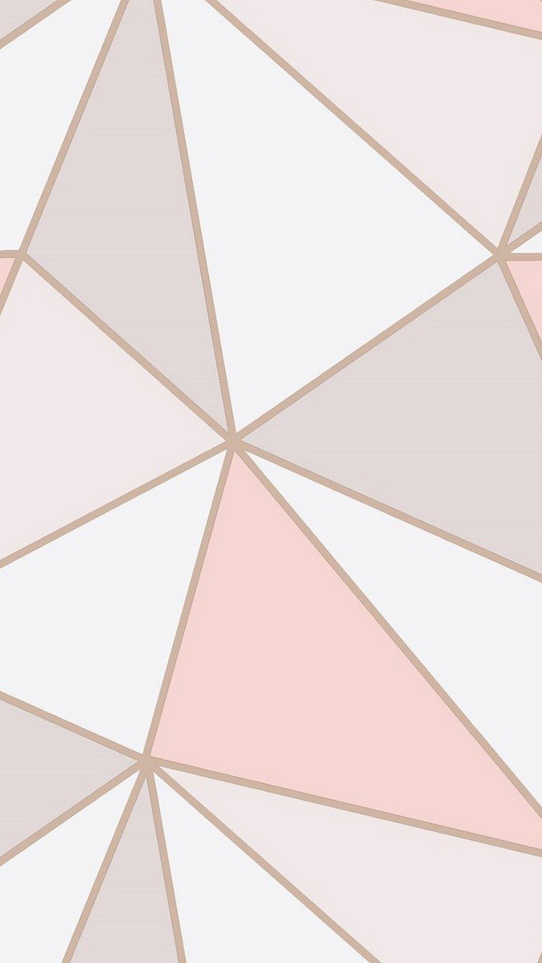 Rose Gold Geometric Wallpapers Wallpaper Cave