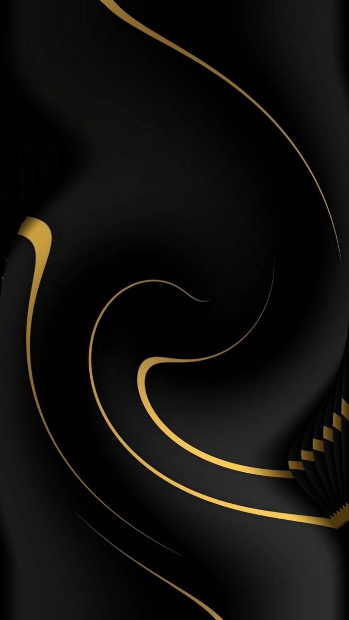 Amoled Gold And Black Wallpapers Wallpaper Cave
