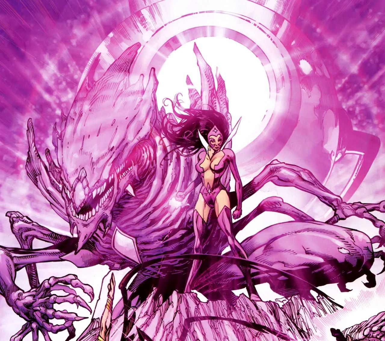 Violet Lantern Carol Ferris Wallpapers Wallpaper Cave
