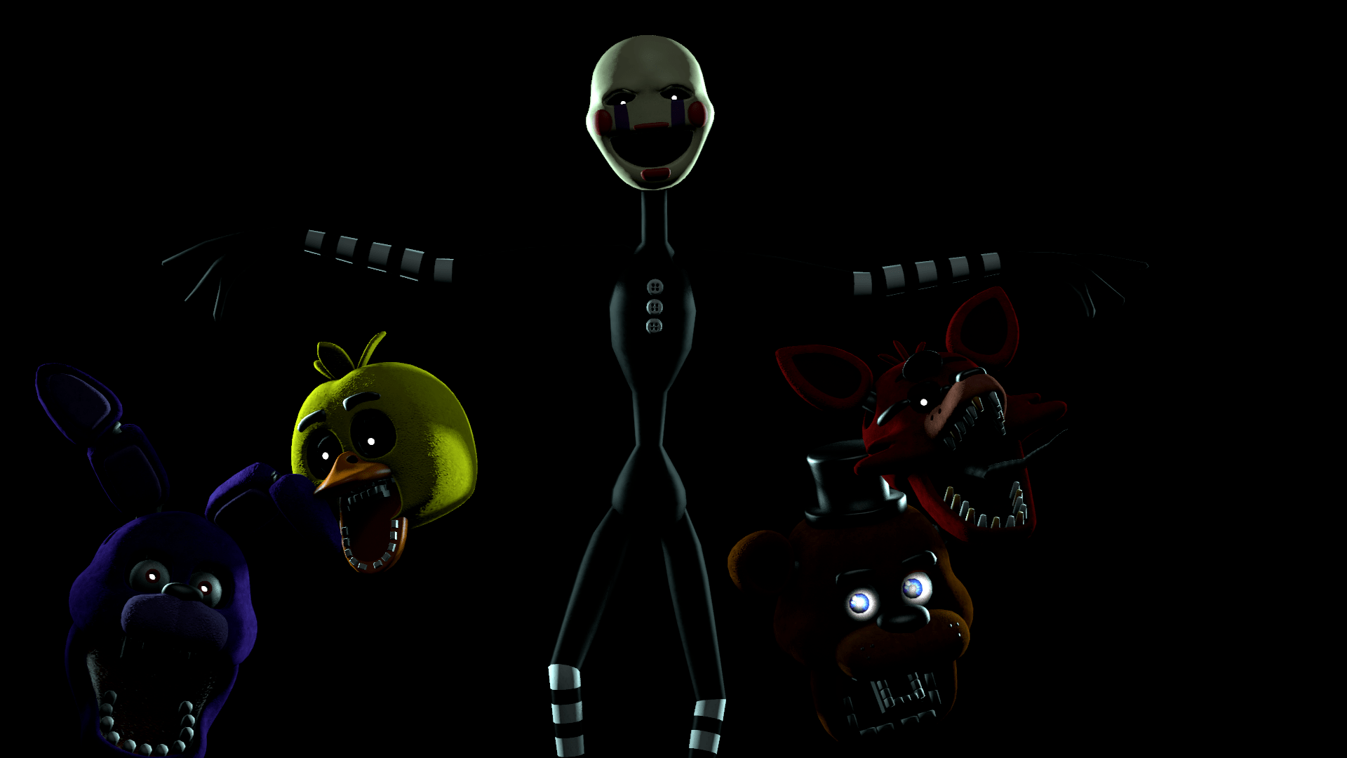 FNAF Puppet Wallpapers Wallpaper Cave