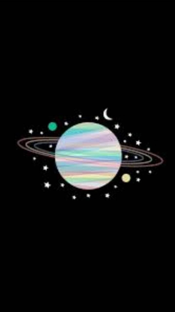 Cute Galaxy Wallpaper Cute Simple Black Wallpaper