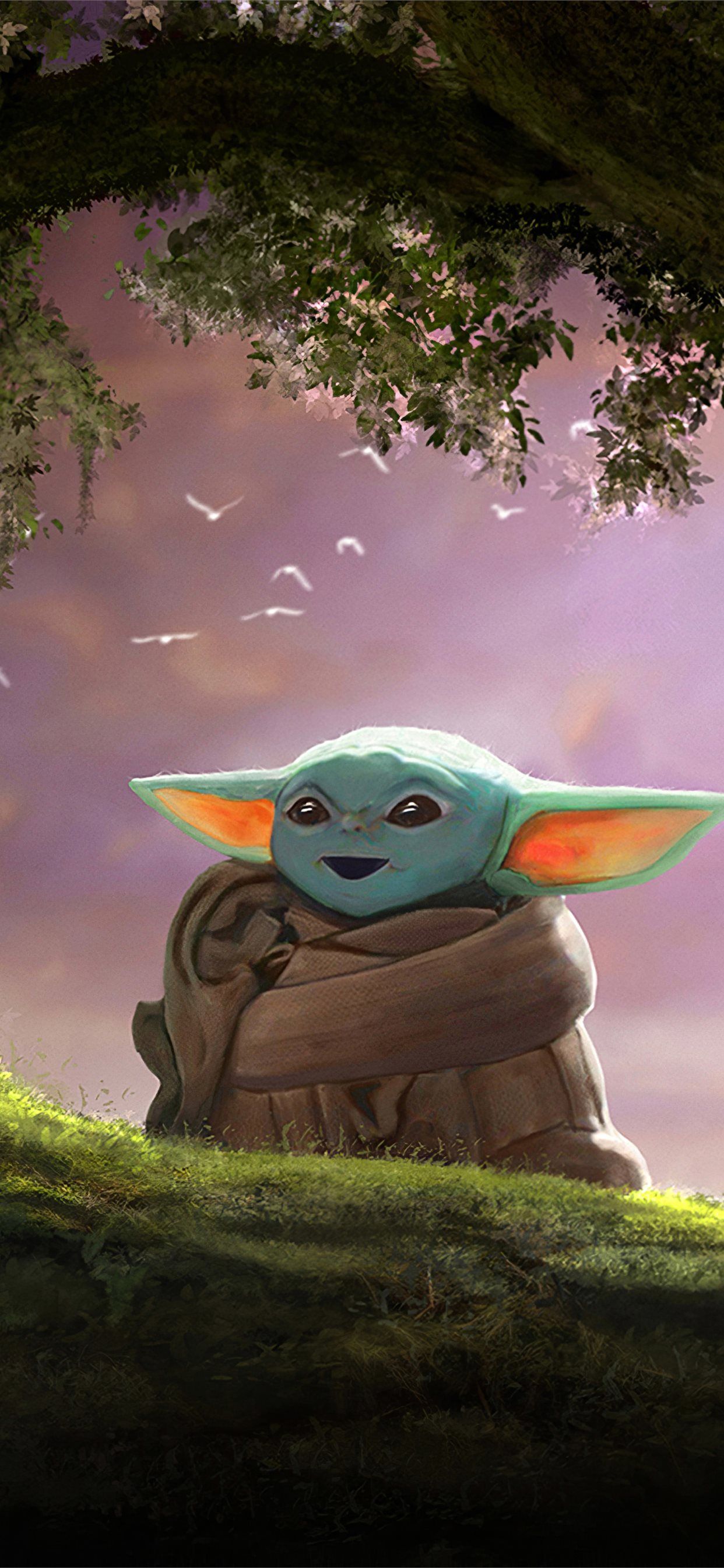 Aesthetic Baby Yoda Wallpapers Wallpaper Cave