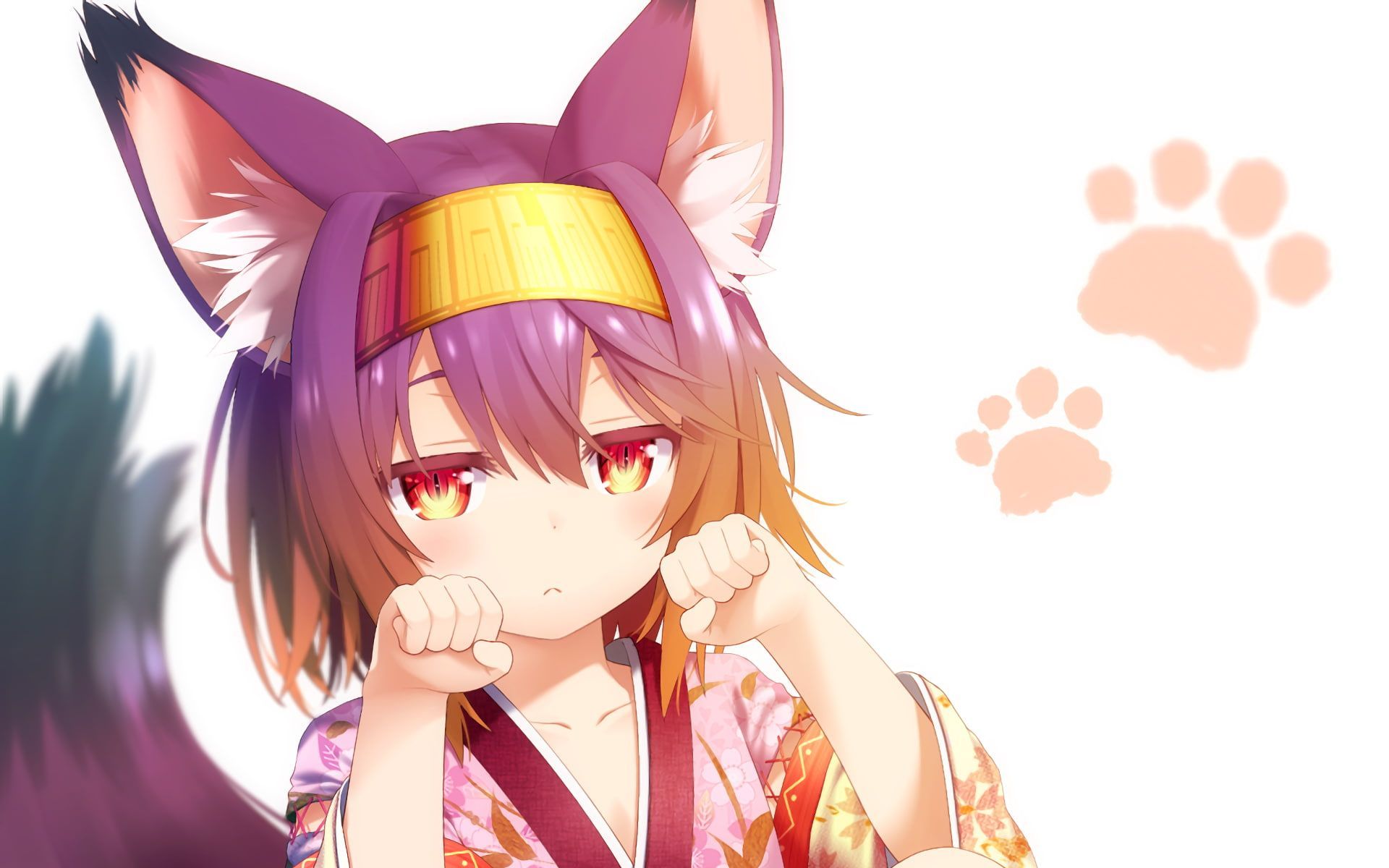 Fox Anime Girl Wallpapers Wallpaper Cave
