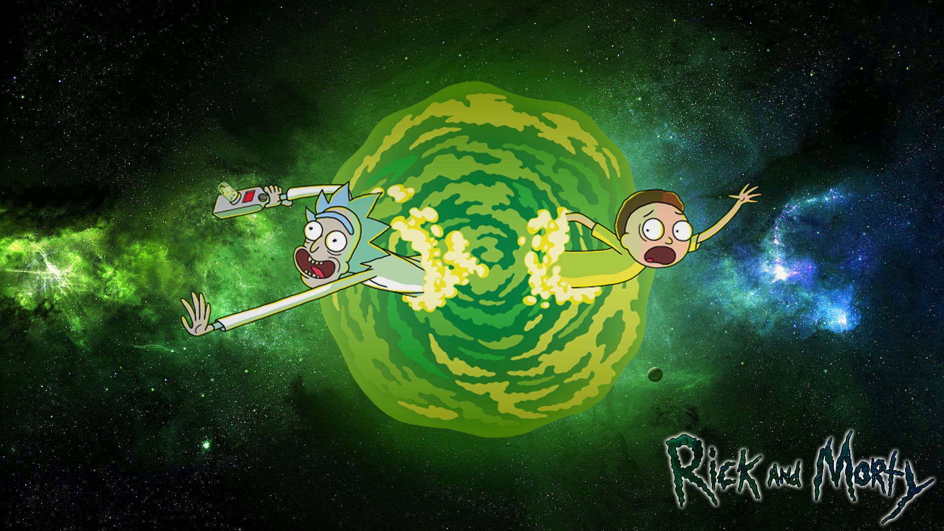Rick And Morty Outer Space Wallpapers Wallpaper Cave