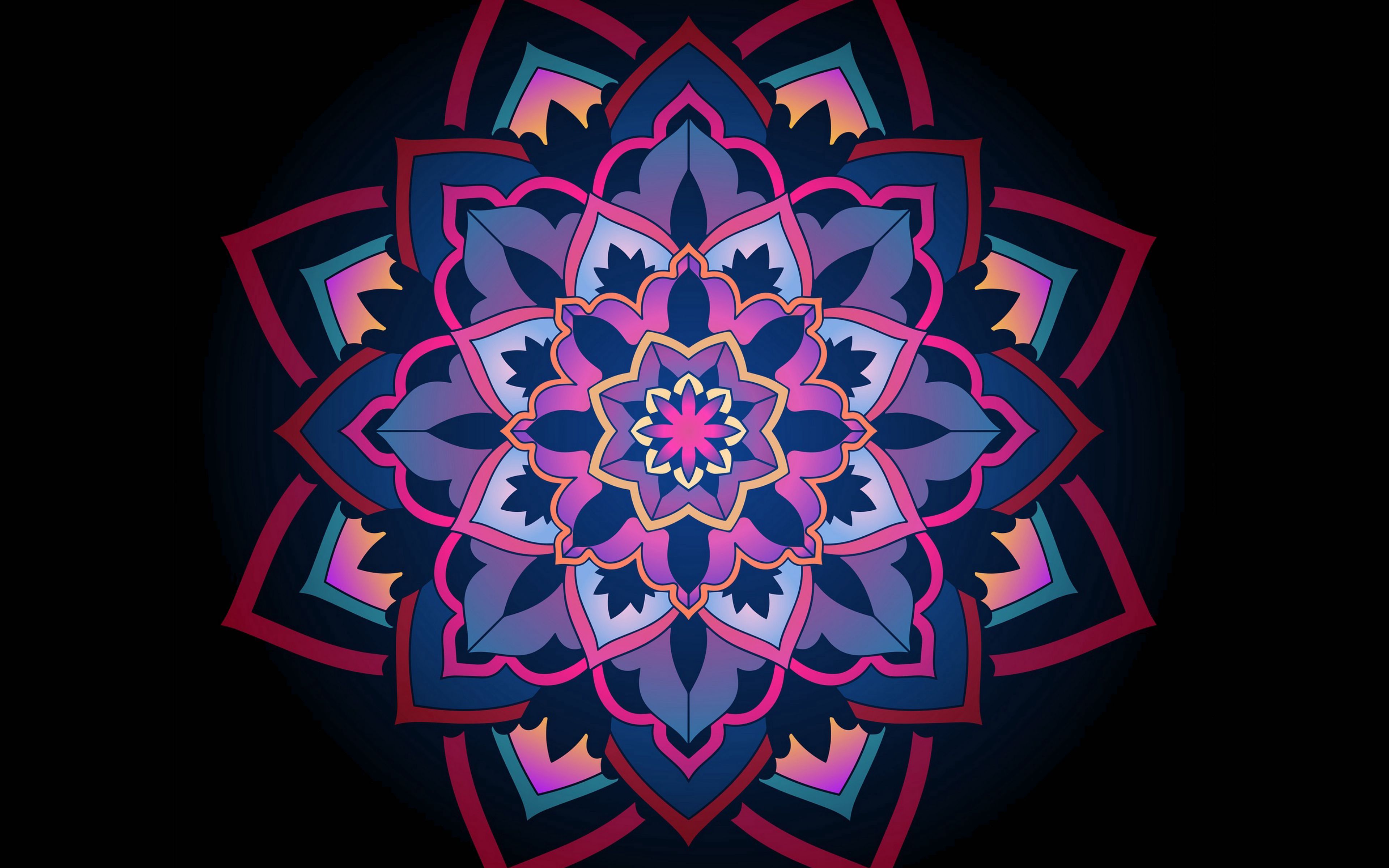 Mandala Art Wallpapers Wallpaper Cave
