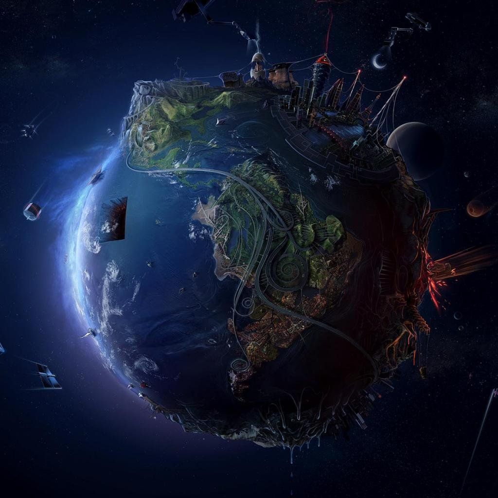 Future World Wallpapers Wallpaper Cave