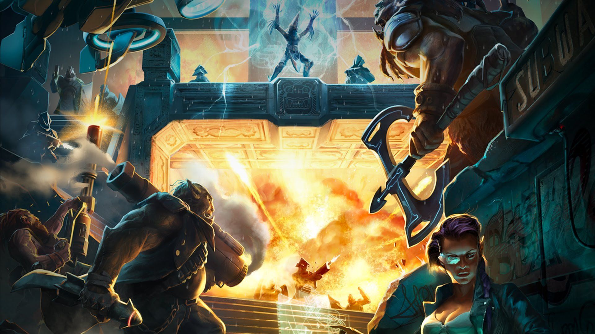 Shadowrun Collection Wallpapers Wallpaper Cave