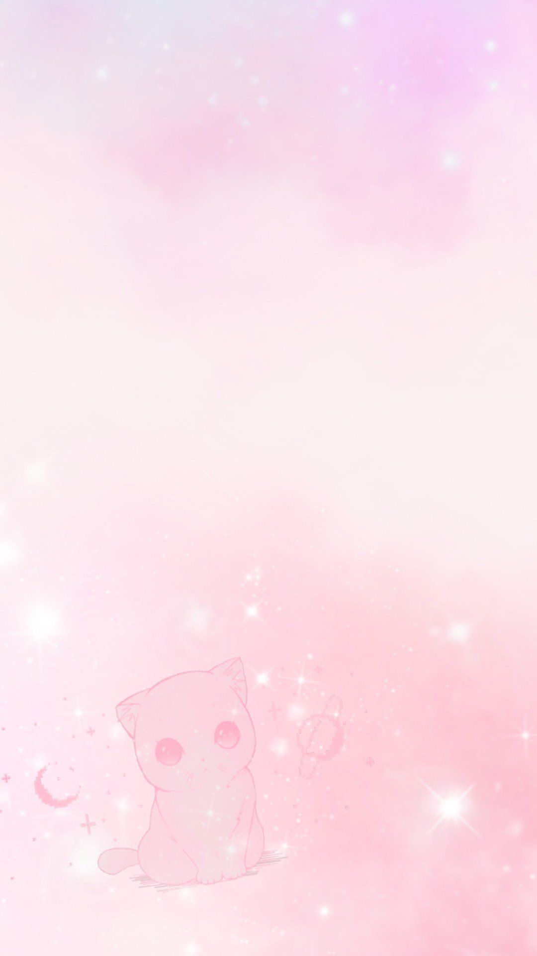 Pink Cat Wallpapers Wallpaper Cave