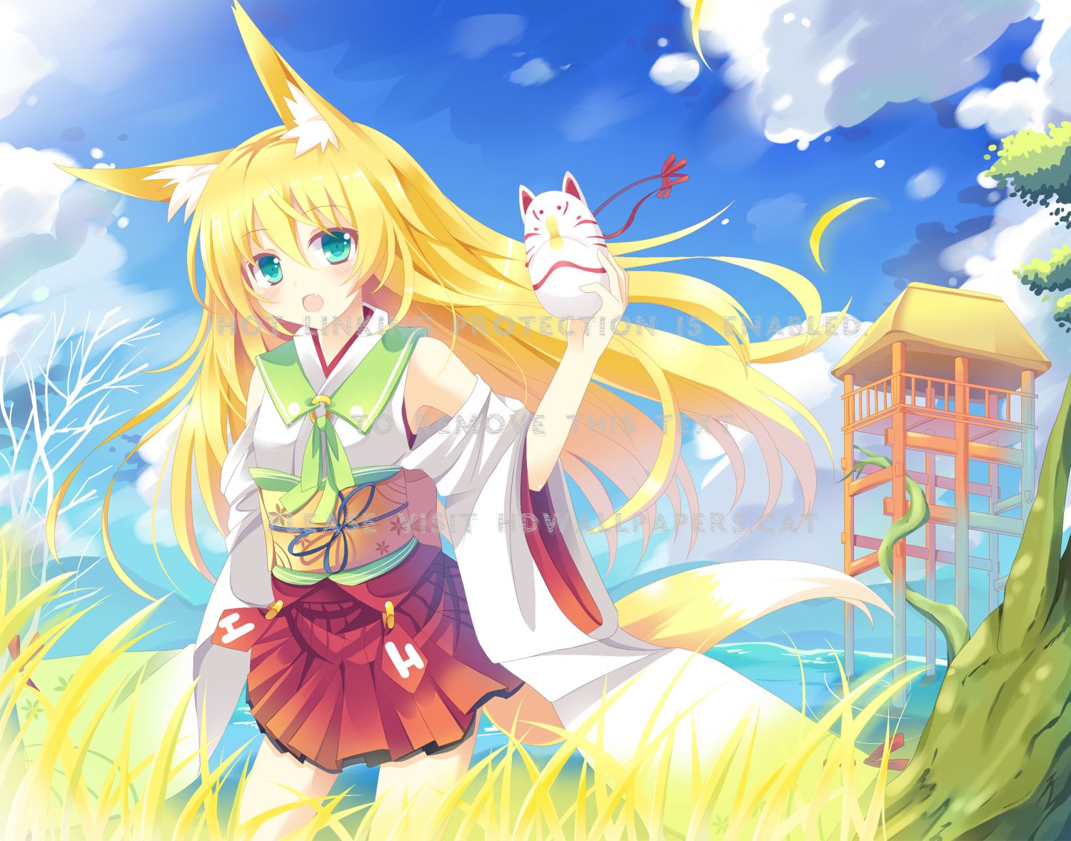 Fox Girl Anime HD Wallpapers Wallpaper Cave