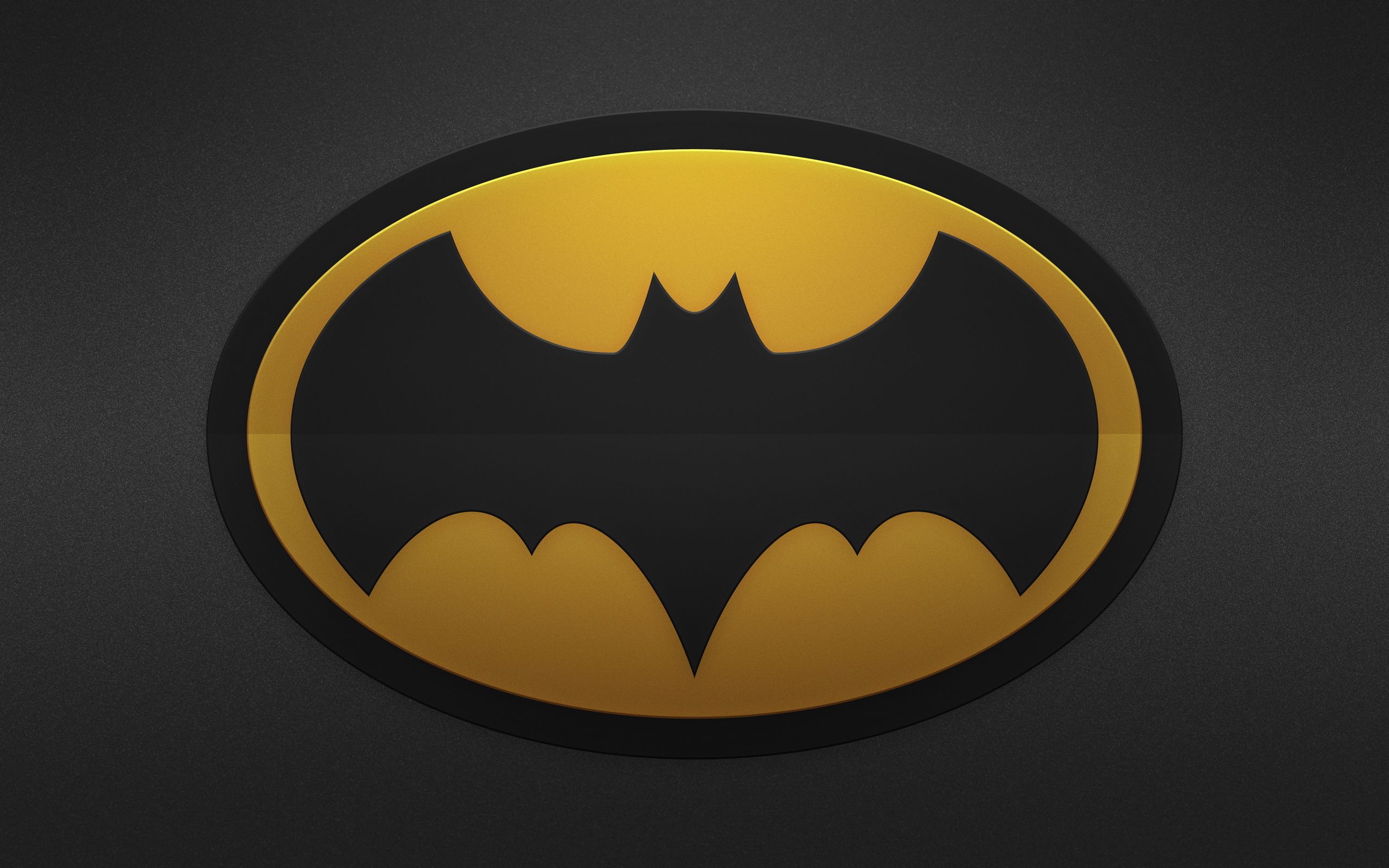 Yellow Batman Sign Wallpapers Wallpaper Cave