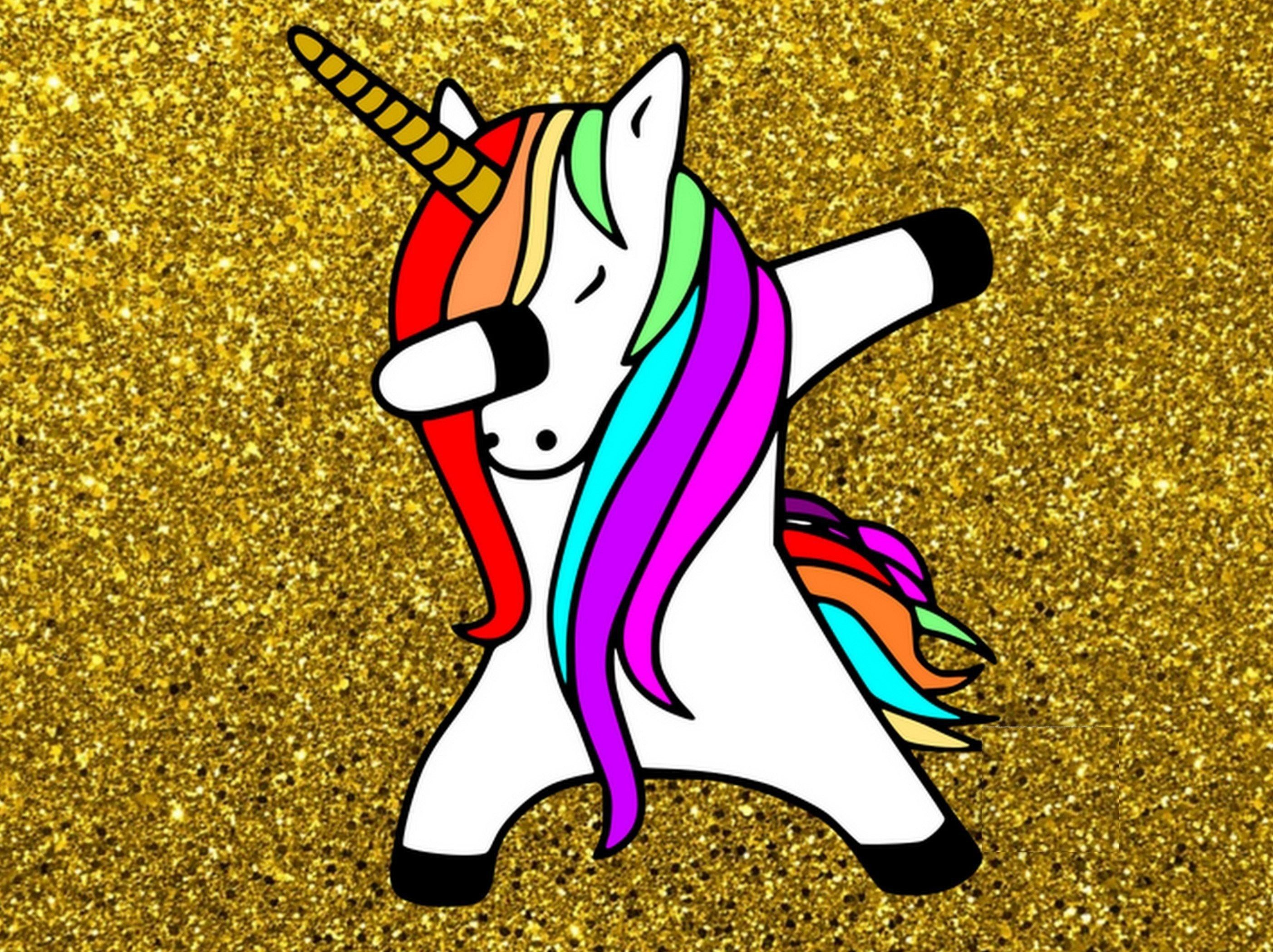 Dabbing Unicorns Wallpapers Wallpaper Cave