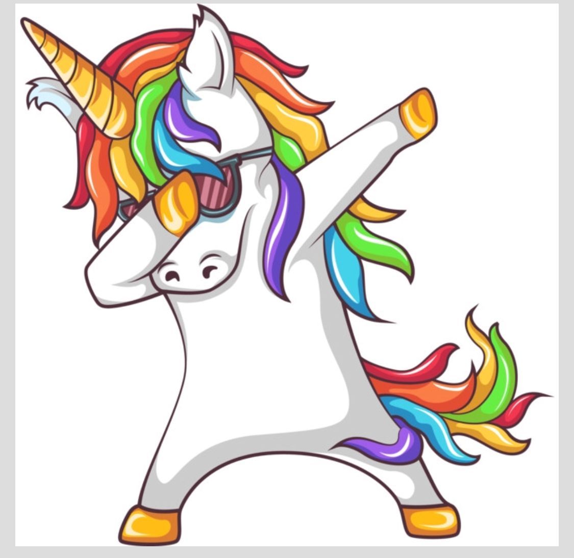 Unicorn Dabbing Wallpapers Wallpaper Cave