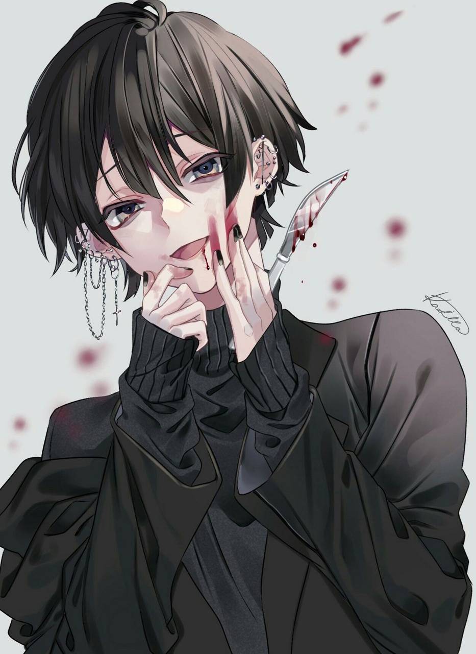 Scary 300+ Background anime killer boy High quality and free download