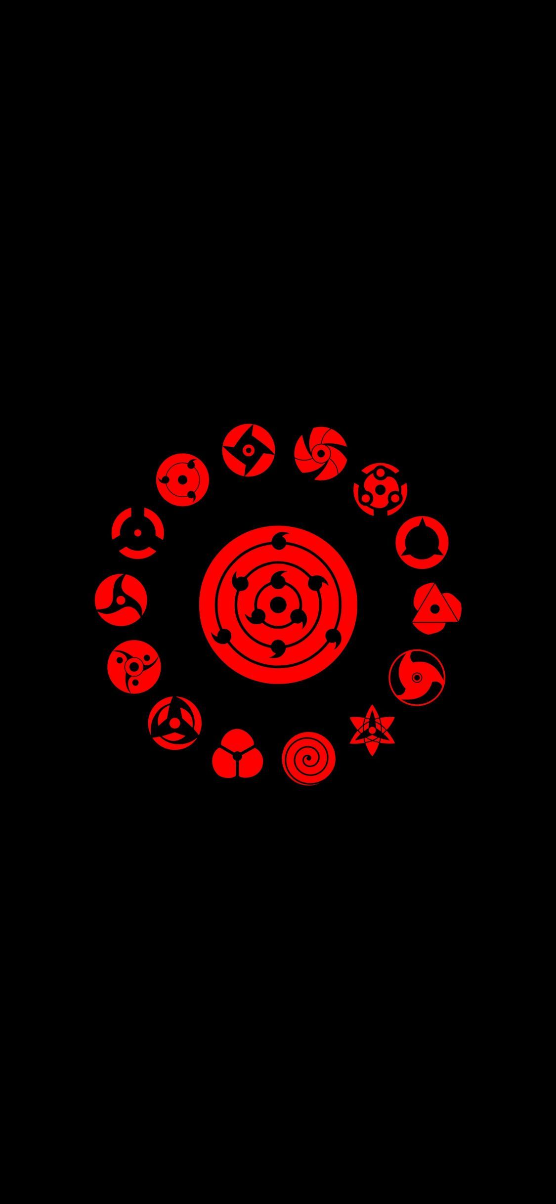 Uchiha Crest Wallpapers Wallpaper Cave