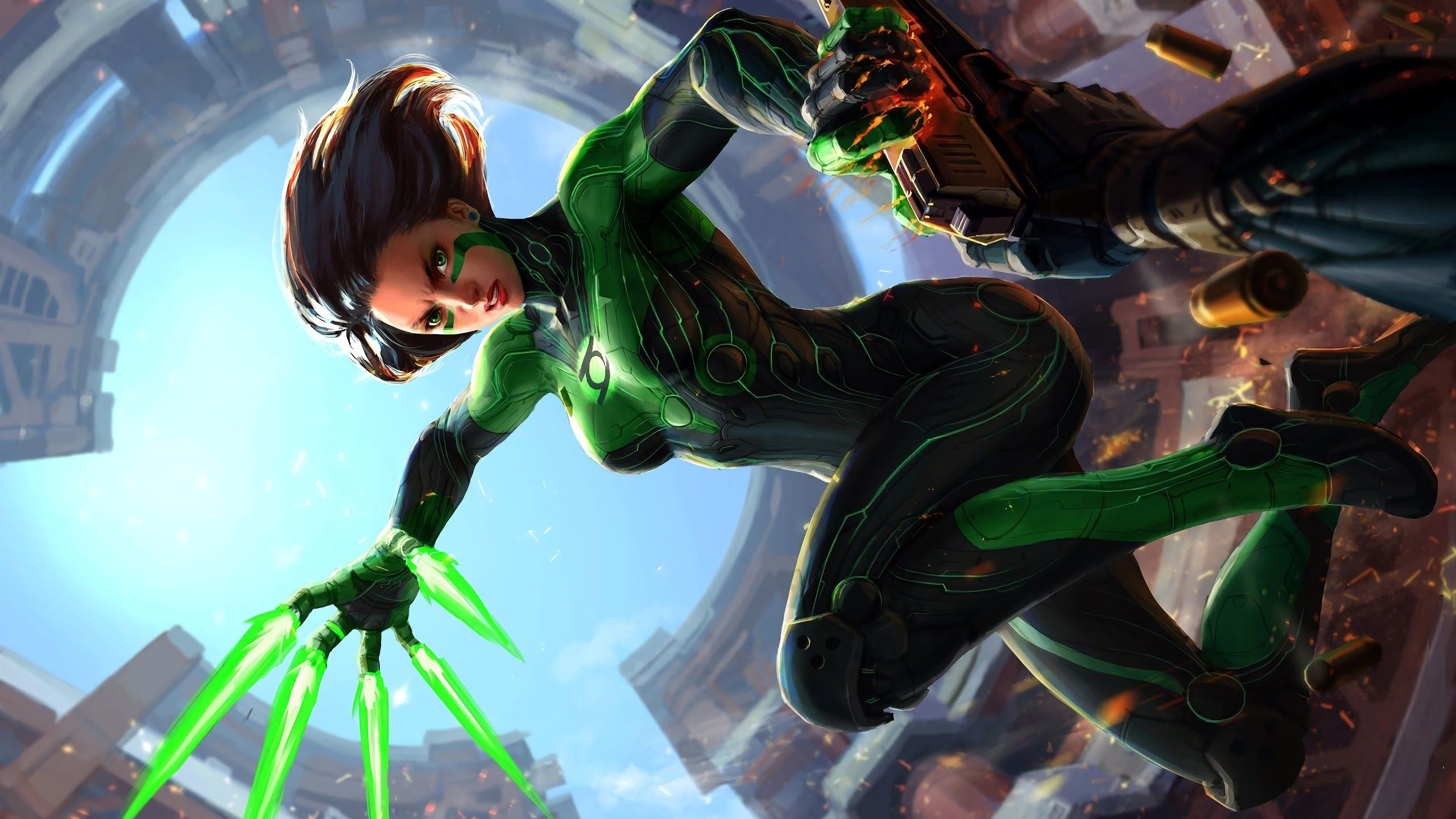 Green Lantern Females Wallpapers Wallpaper Cave