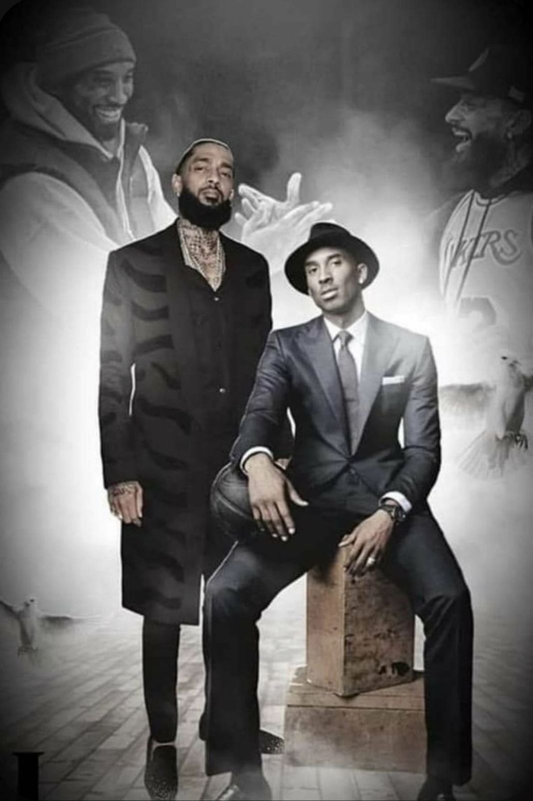 Kobe And Nipsey Wallpapers Wallpaper Cave