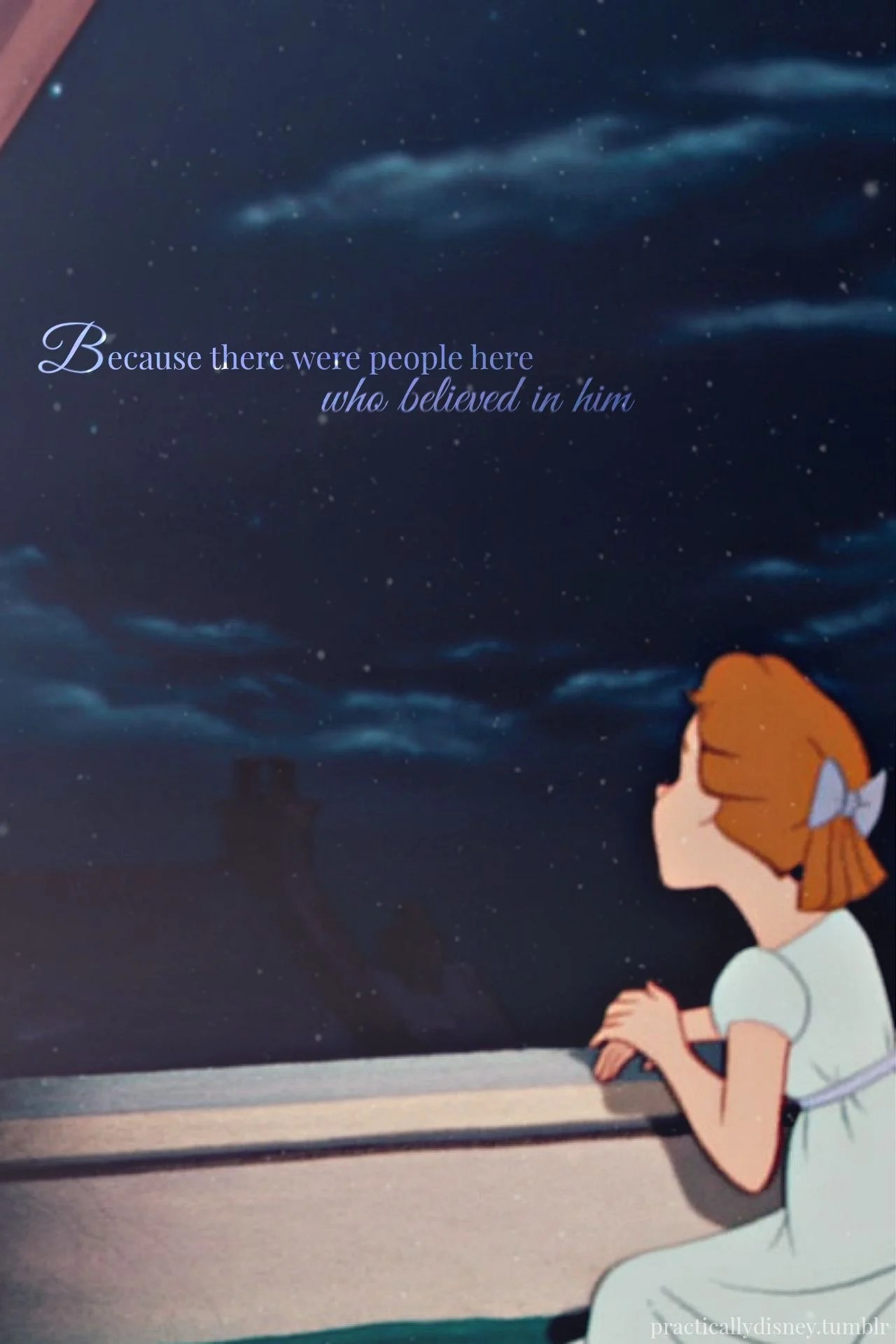 Peter Pan Quote Wallpaper