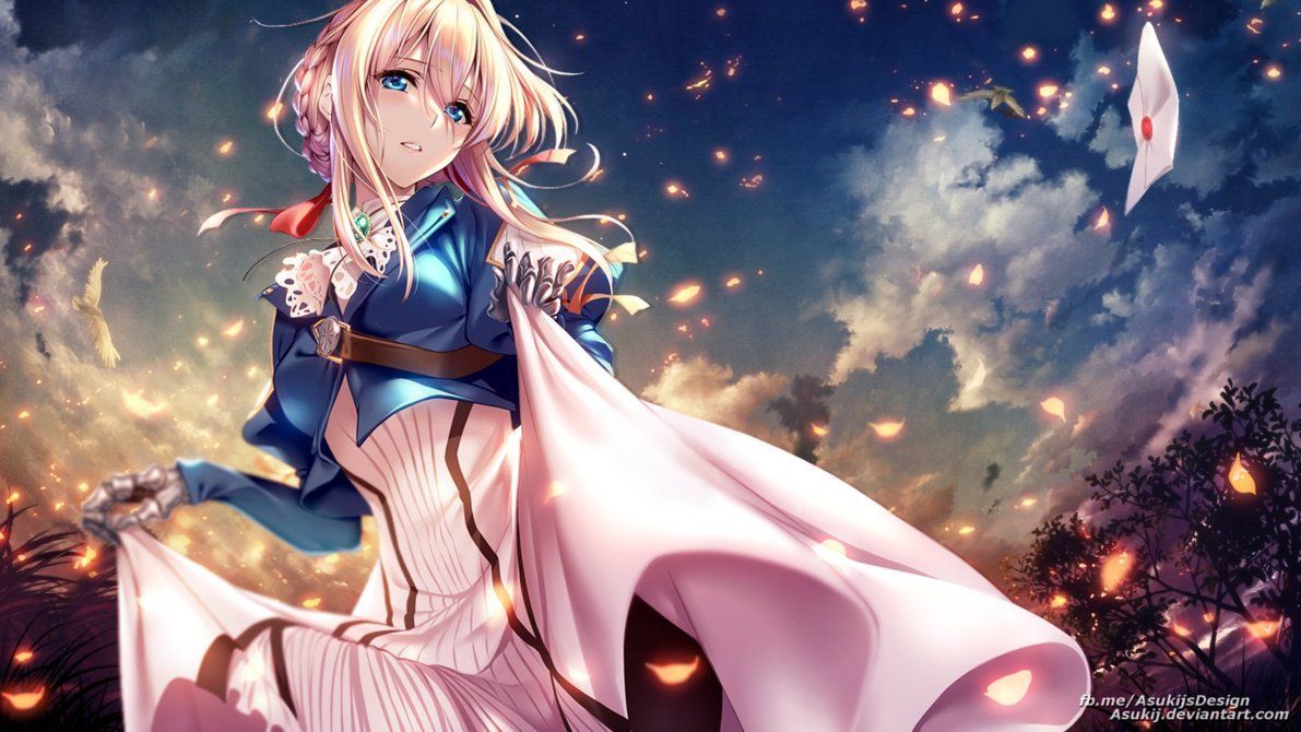 Violet Evergarden Anime Wallpapers Wallpaper Cave