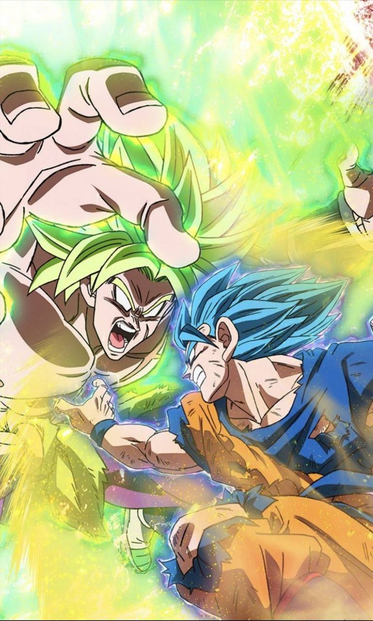 Broly Vs Goku Wallpapers Wallpaper Cave