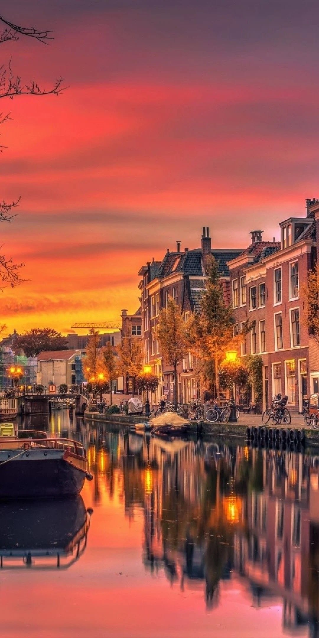 Amsterdam Sunset Wallpapers Wallpaper Cave
