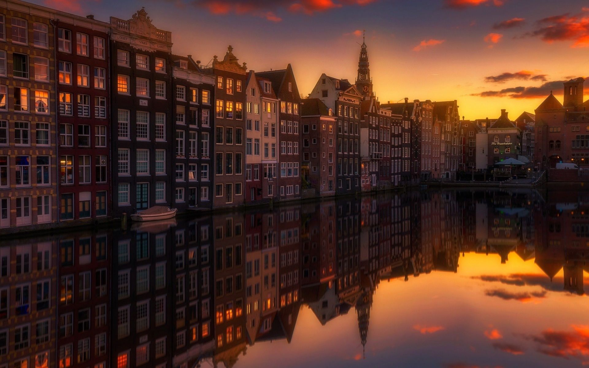 Amsterdam Sunset Wallpapers Wallpaper Cave