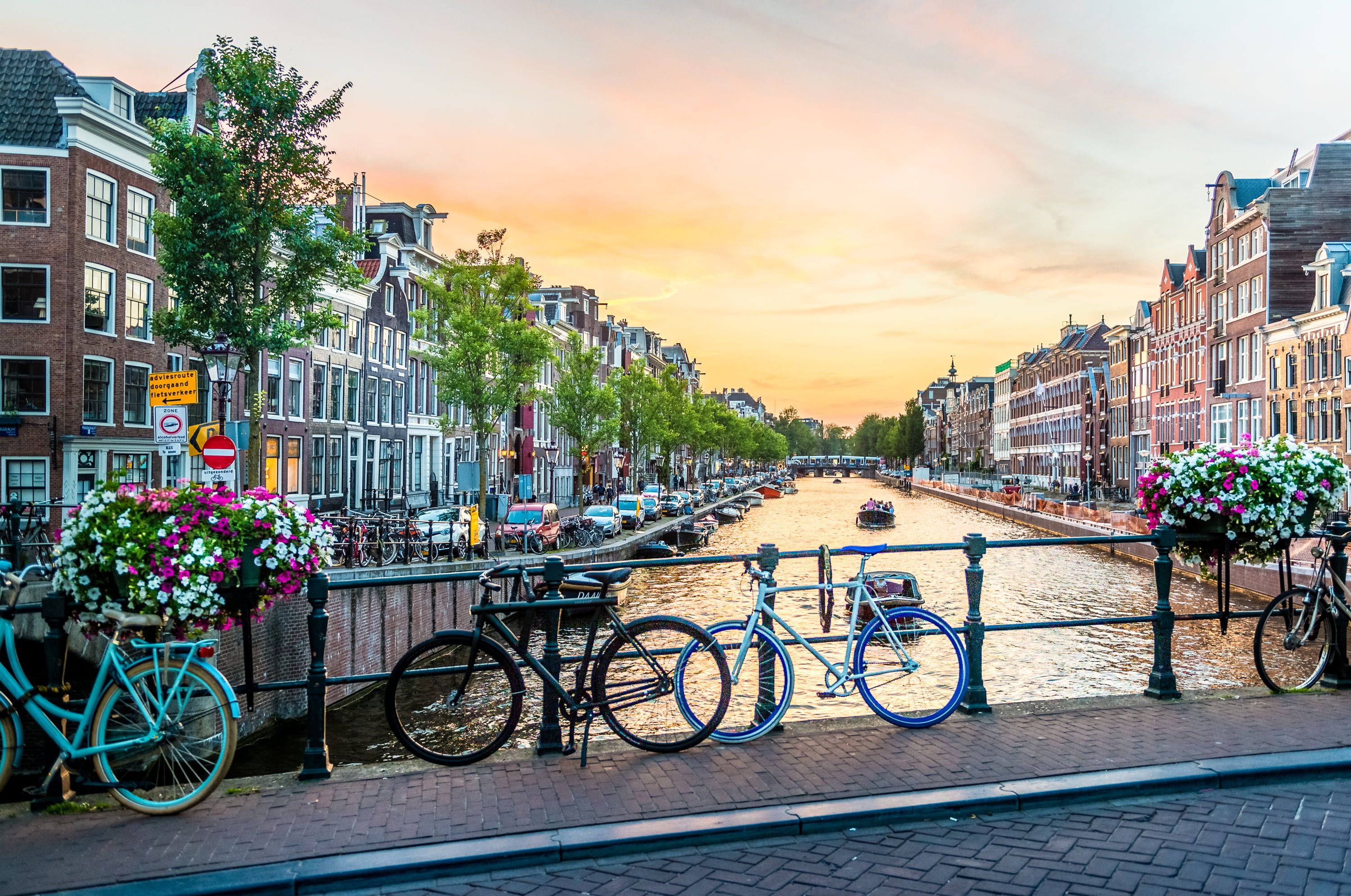 Amsterdam Sunset Wallpapers Wallpaper Cave