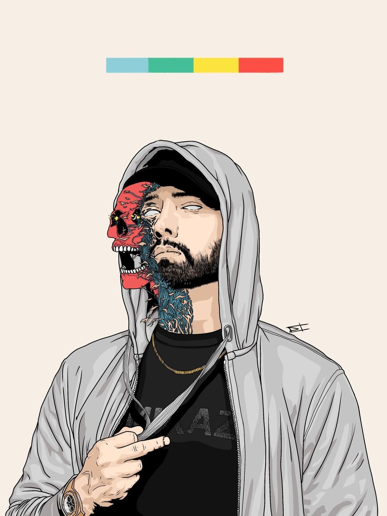 Eminem Cartoon Wallpaper Wrld Kenyan Hintergrundbilder Learrisngs