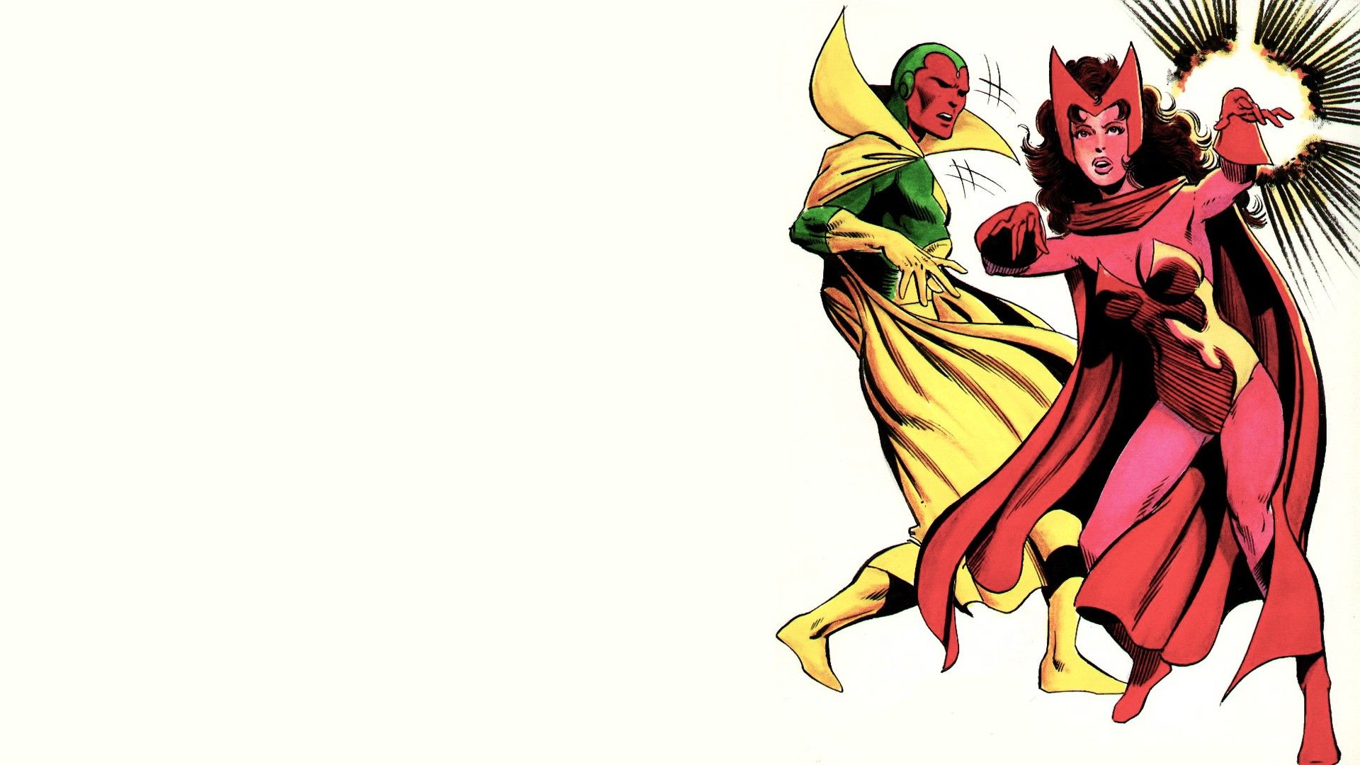 Wanda And Vision Wallpapers Wallpaper Cave