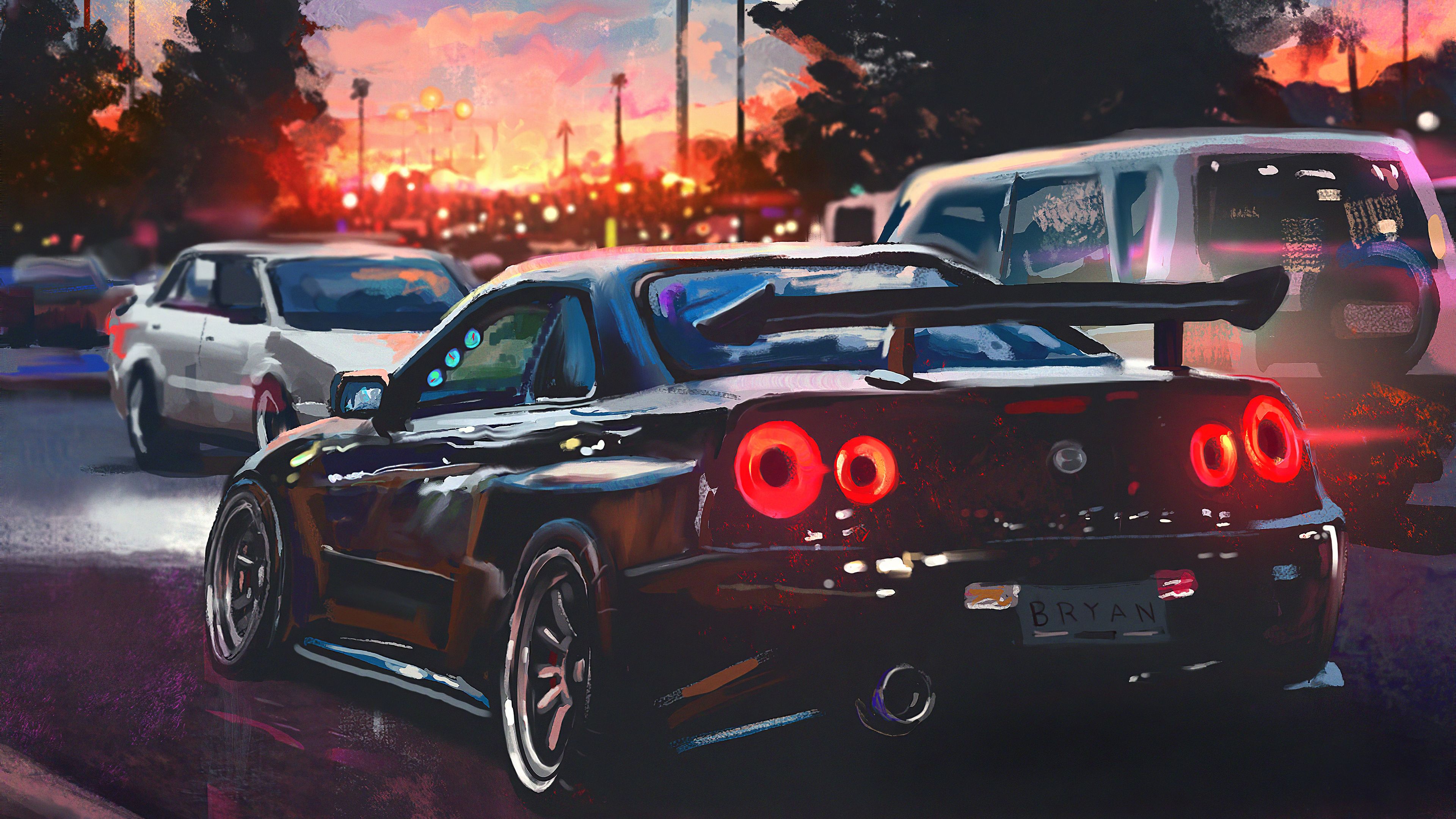 Nissan Skyline GTR 4K Wallpapers Wallpaper Cave