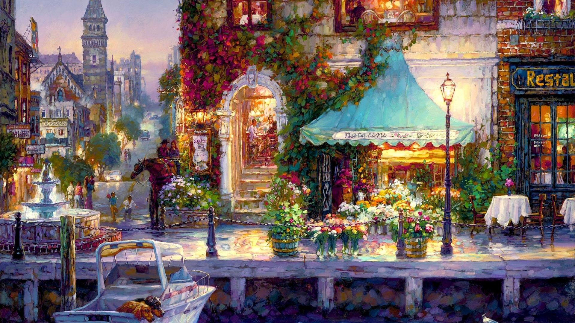 Flower Shop Wallpapers Wallpaper Cave