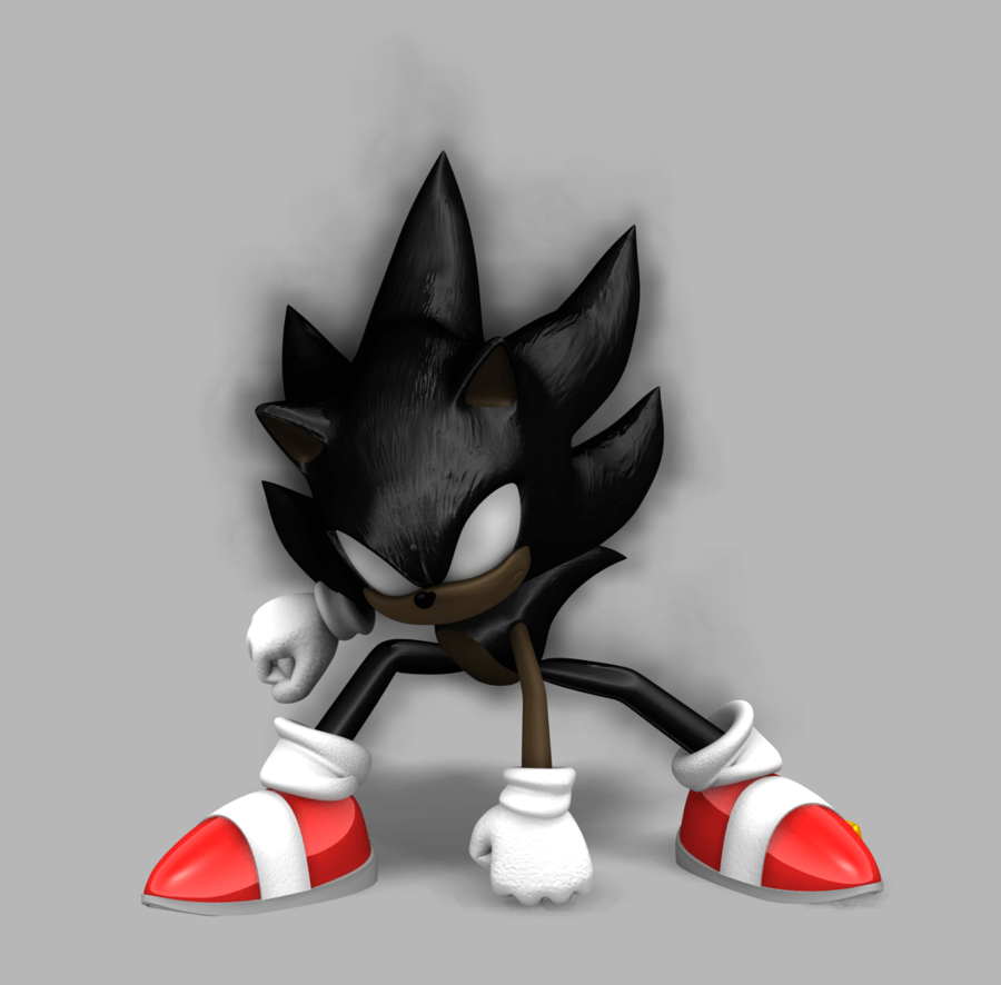 Super Dark Sonic Wallpapers Wallpaper Cave