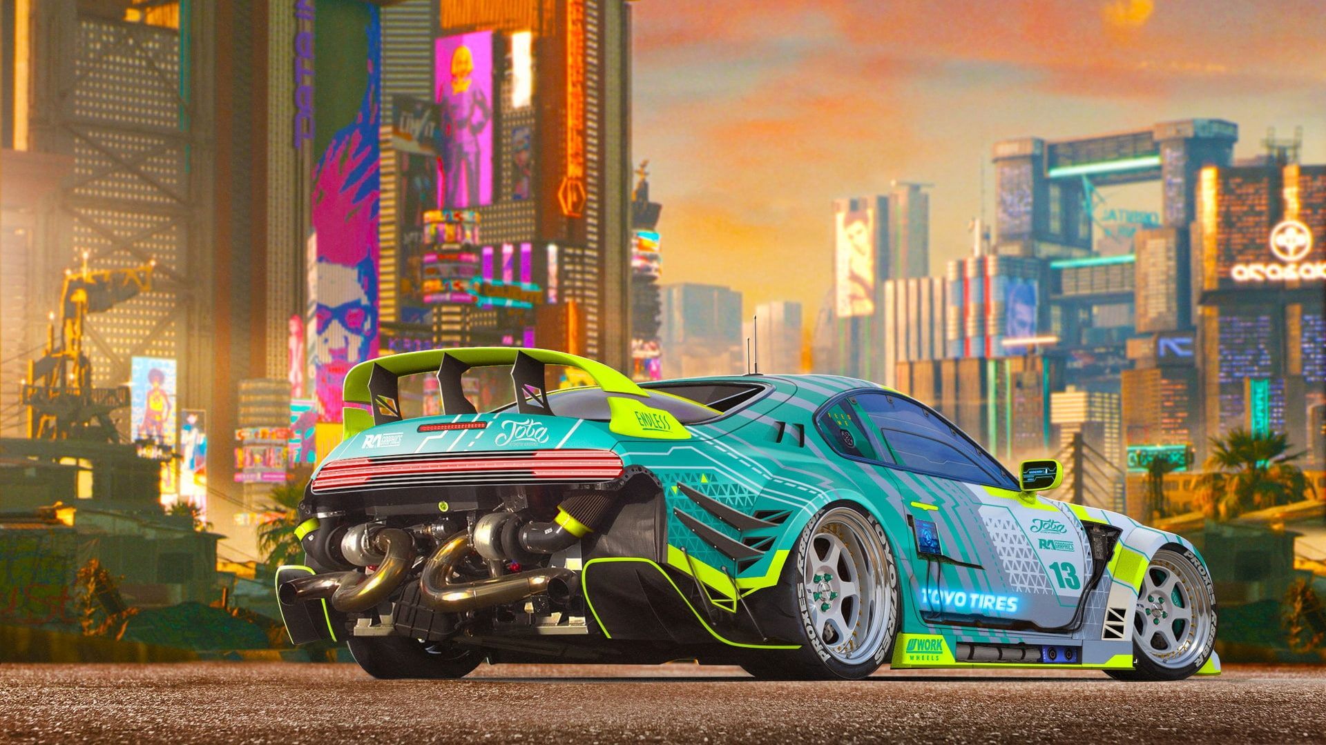 Cyberpunk Car Wallpapers Wallpaper Cave