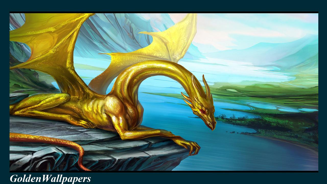 Golden Dragon Wallpapers Wallpaper Cave