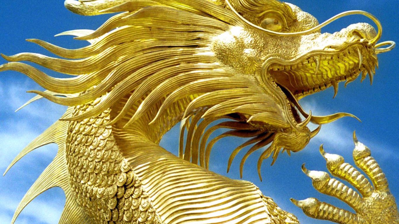 Golden Dragon Wallpapers Wallpaper Cave