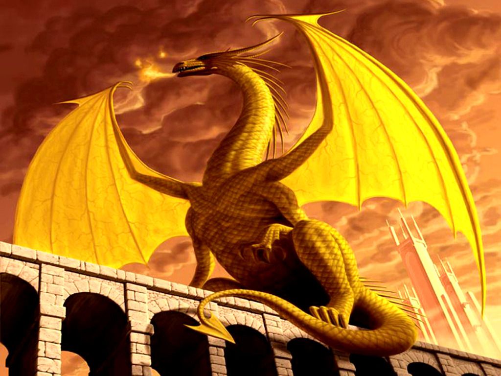 Golden Dragon Wallpapers Wallpaper Cave