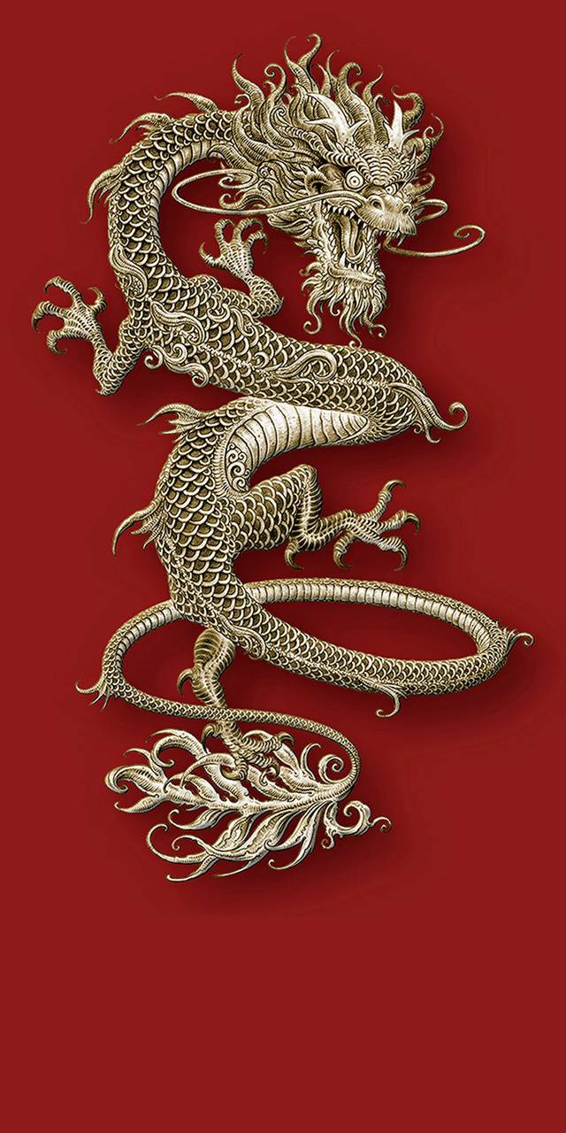 Golden Dragon Wallpapers Wallpaper Cave