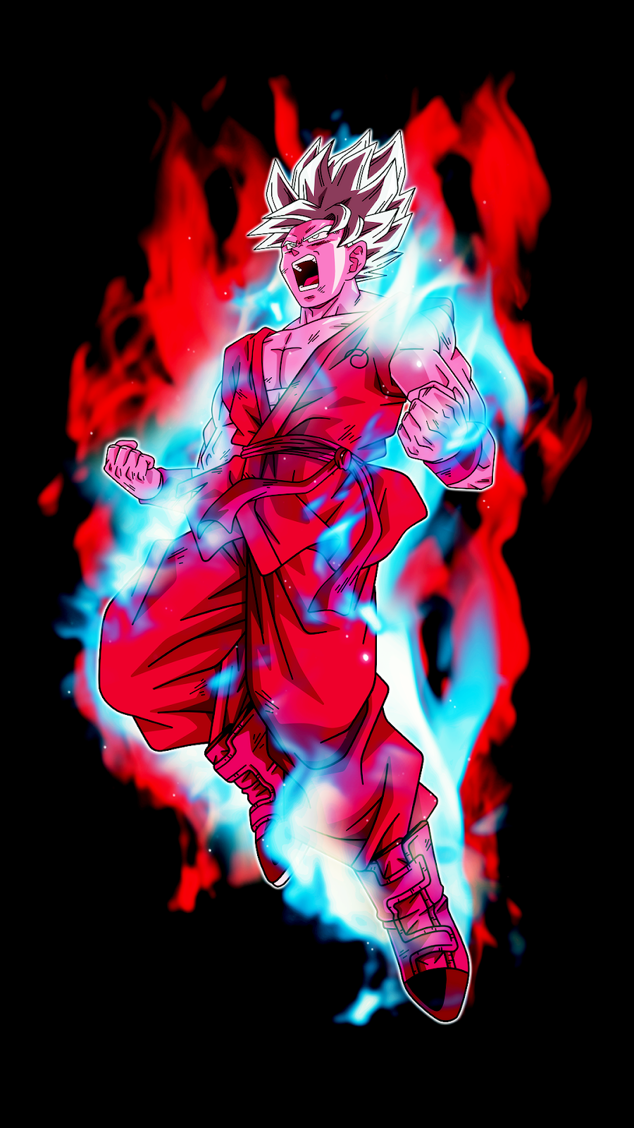 Goku Amoled Black Wallpapers Wallpaper Cave
