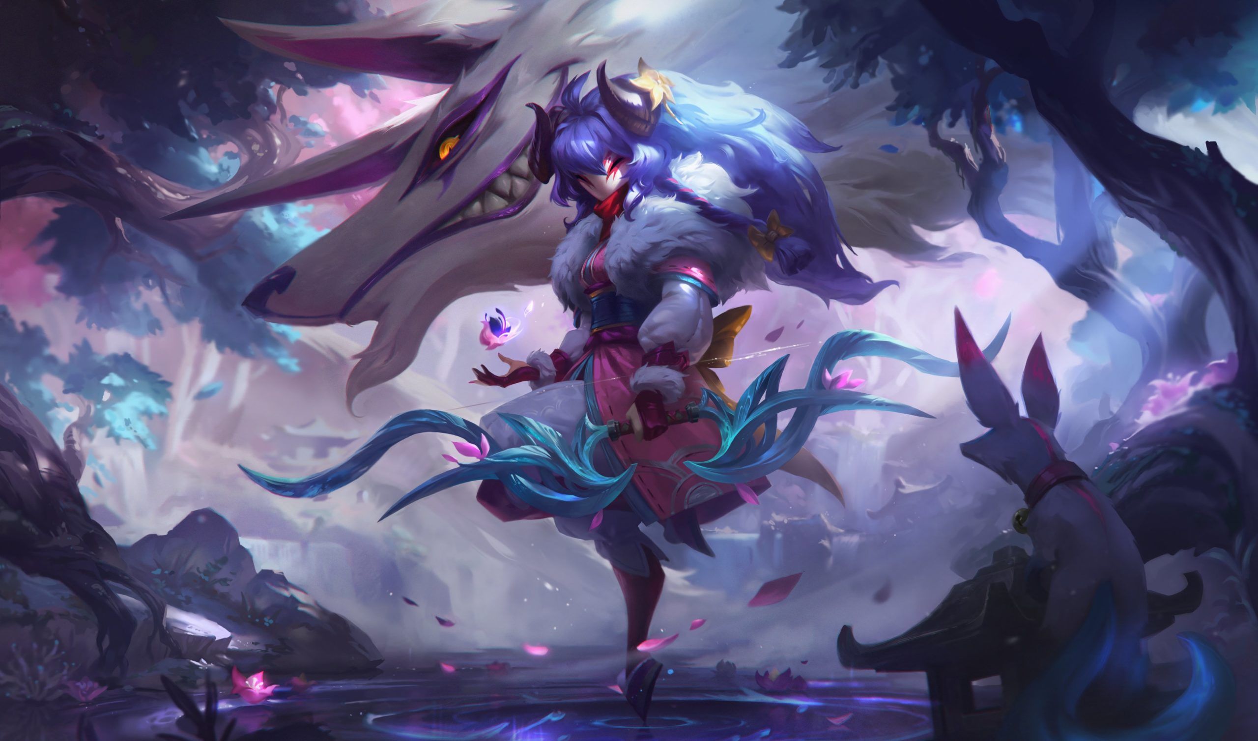 League Of Legends Ahri Wallpaper Skin