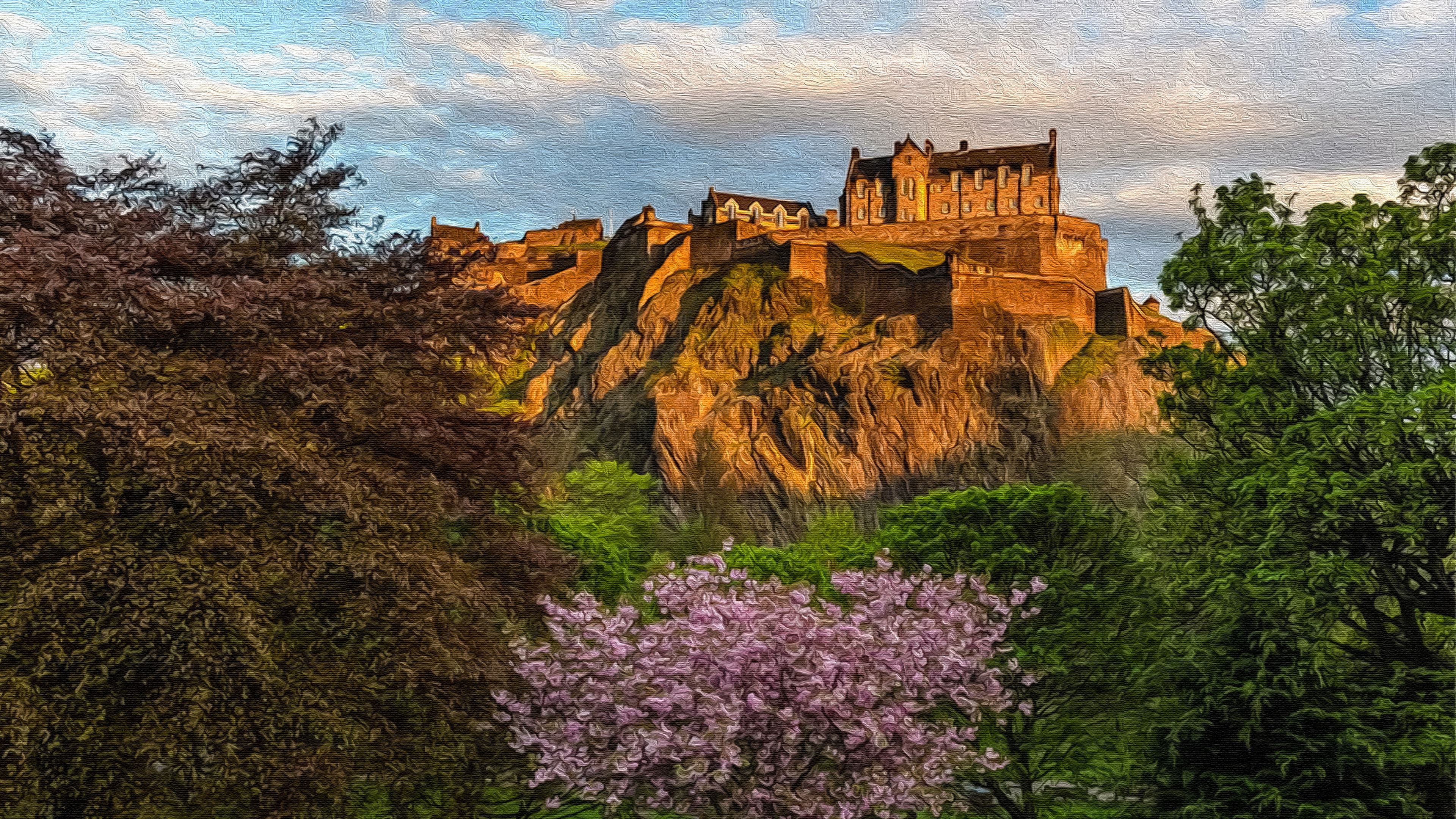 Edinburgh Castle Wallpapers Wallpaper Cave