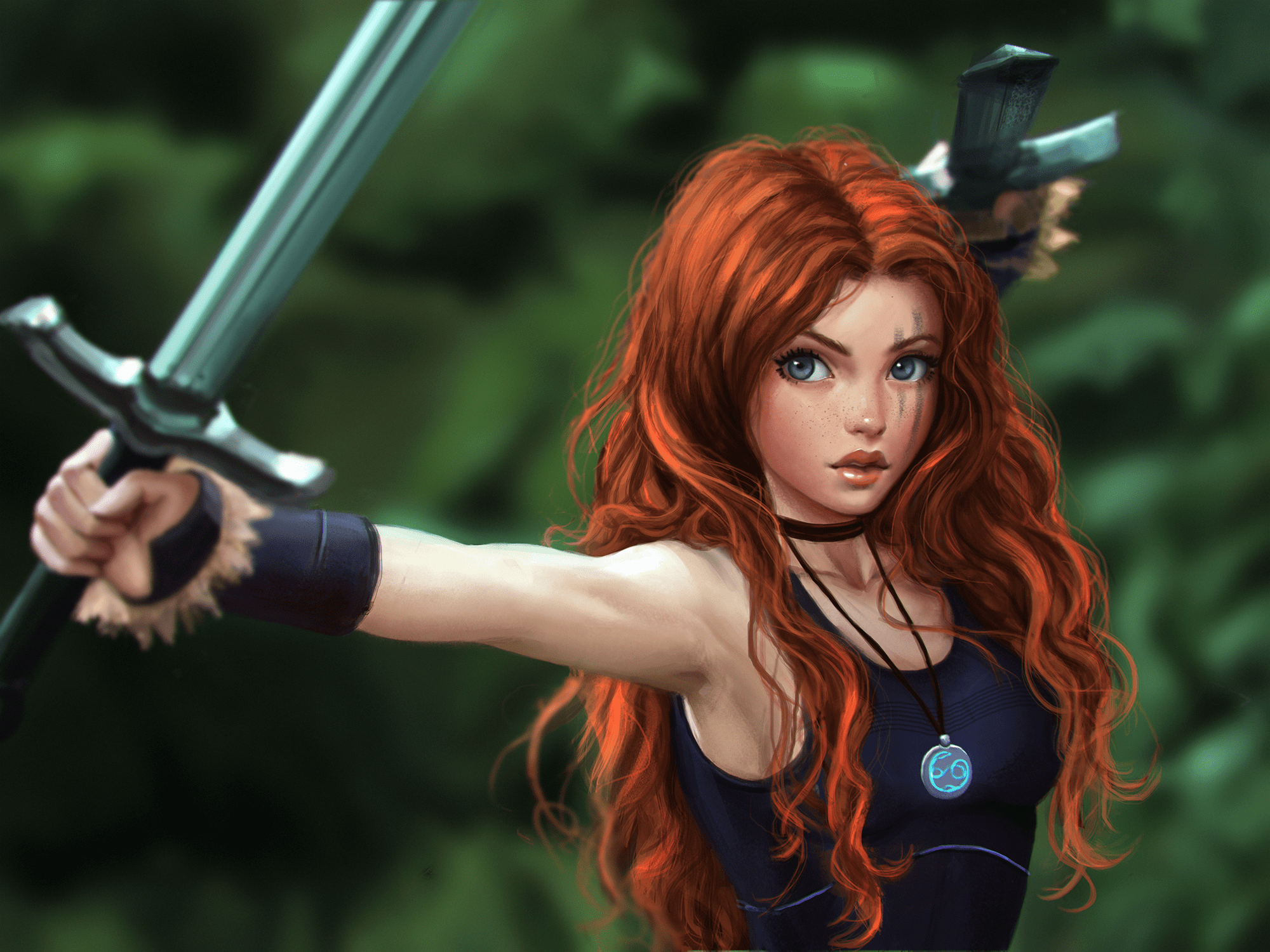 Badass Redhead Wallpapers Wallpaper Cave