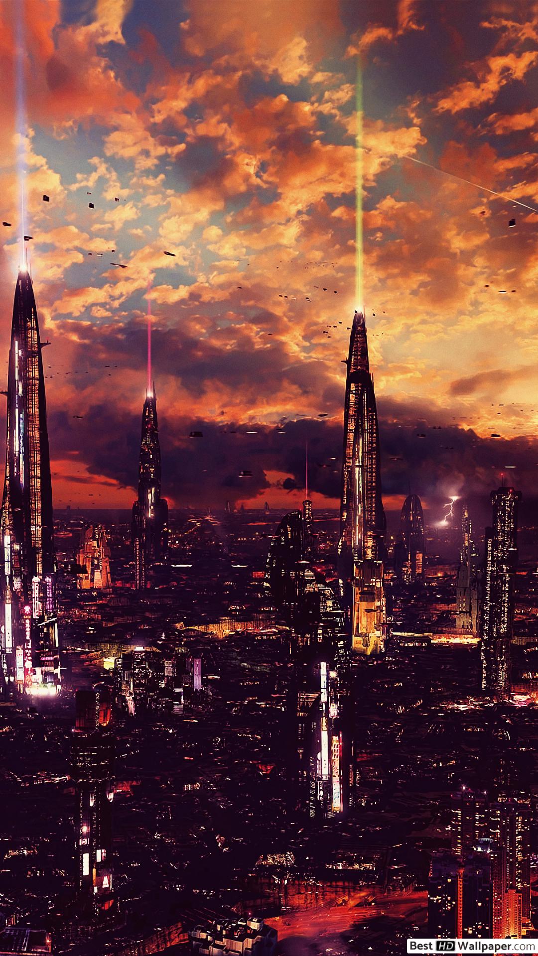 Aesthetic Future City Wallpapers Wallpaper Cave